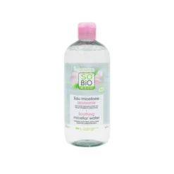 Agua micelar calmante aloe vera & rosas bio Sobio 500 ml