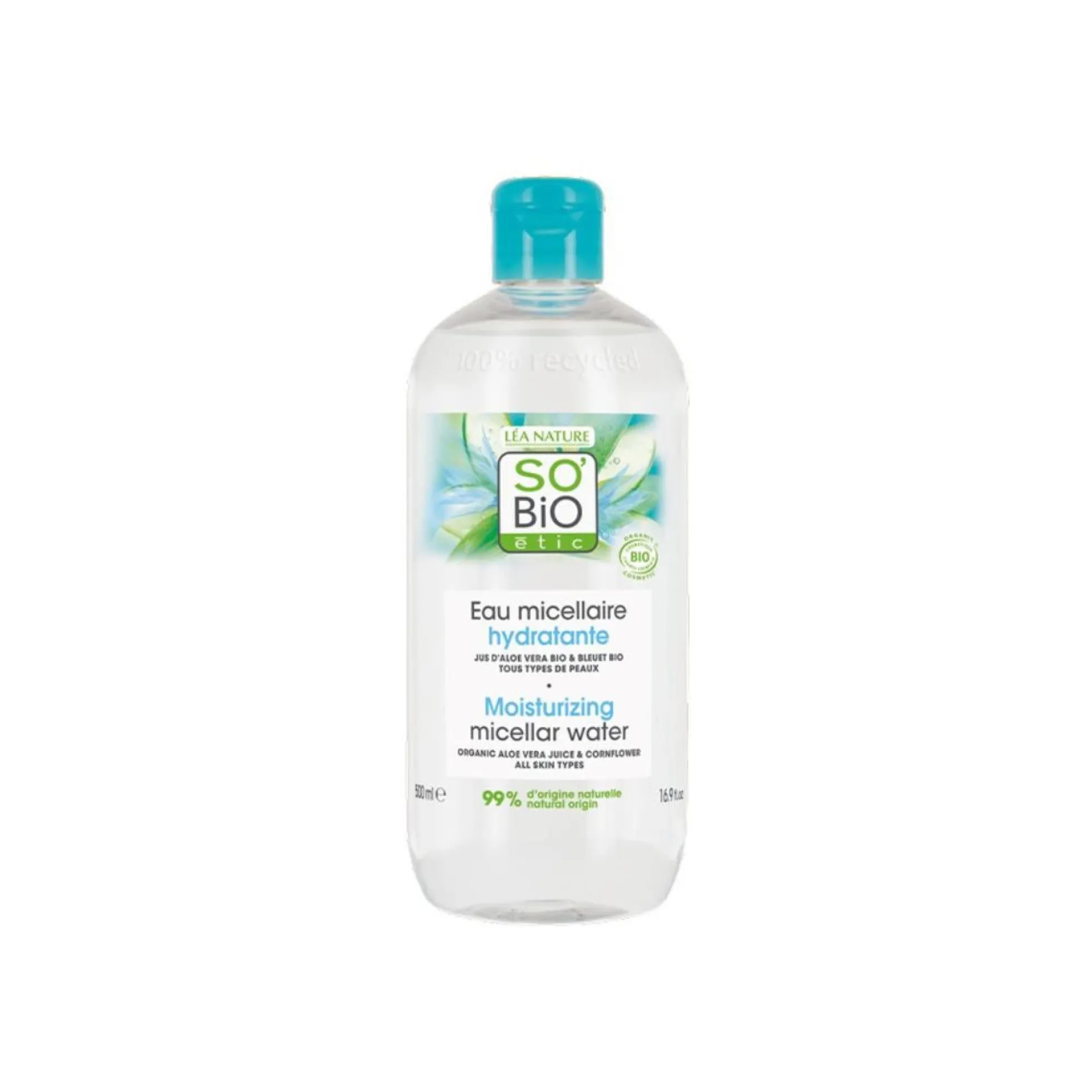 Agua micelar hidratante aloe vera BIO So'Bio étic 500 ml