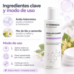 Agua Micelar Limpiadora