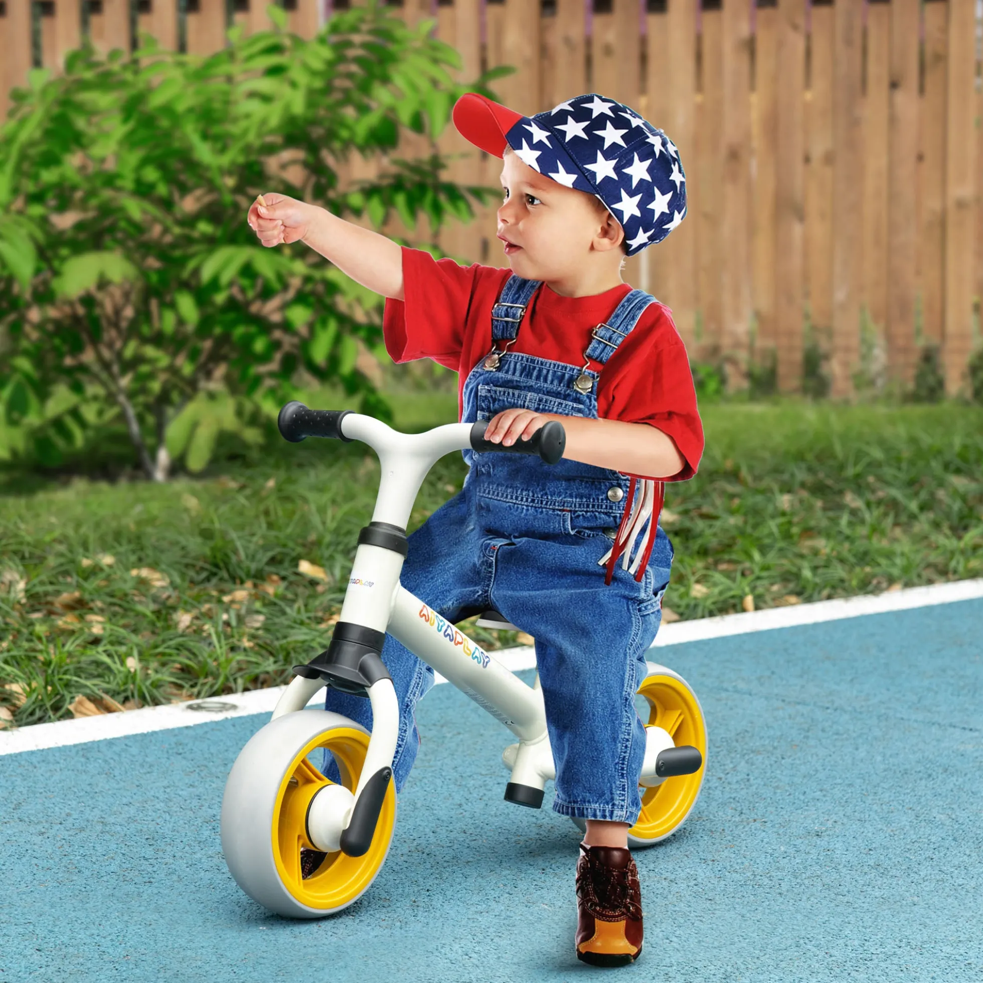 Aiyaplay Bicicleta Sin Pedales Para Niños De 18-48 Meses 66,5x34x47 Cm Naranja