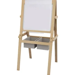 Aiyaplay Caballete Para Niños 3 En 1 Con Rollo De Papel 58x50,5x109 Cm Natural