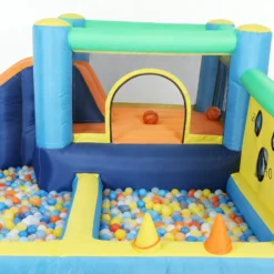 Aiyaplay Castillo Hinchable Acuático 8 En 1 Con Soplador 550w Tobogán Trampolín