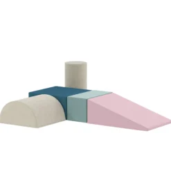 Aiyaplay Juego De 5 Bloques De Espuma Para Niños Antideslizante Funda Extraíble
