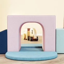 Aiyaplay Juego De 8 Bloques De Espuma Para Niños Fundas Lavables Multicolor