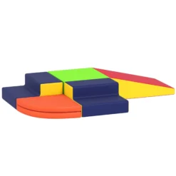 Aiyaplay Juego De 6 Bloques De Espuma Para Niños Base Antideslizante Multicolor