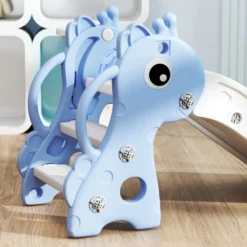 Aiyaplay Tobogán Infantil 3 En 1 Para Niños De 1-3 Años 106x51,5x52 Cm Azul