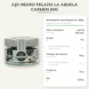 Ajo Negro pelado La Abuela Carmen 60g