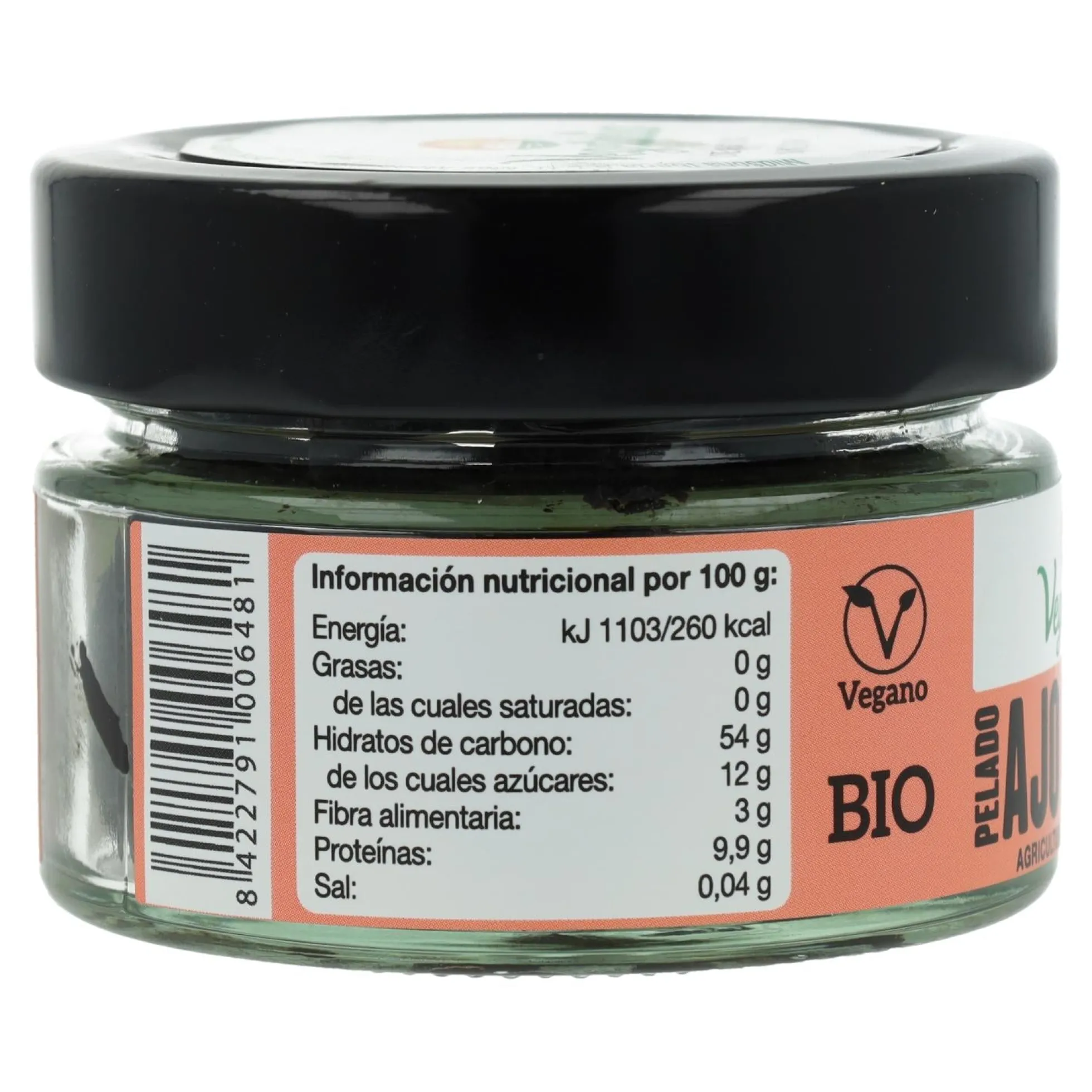 Ajo Negro pelado Vegetalia 50 g