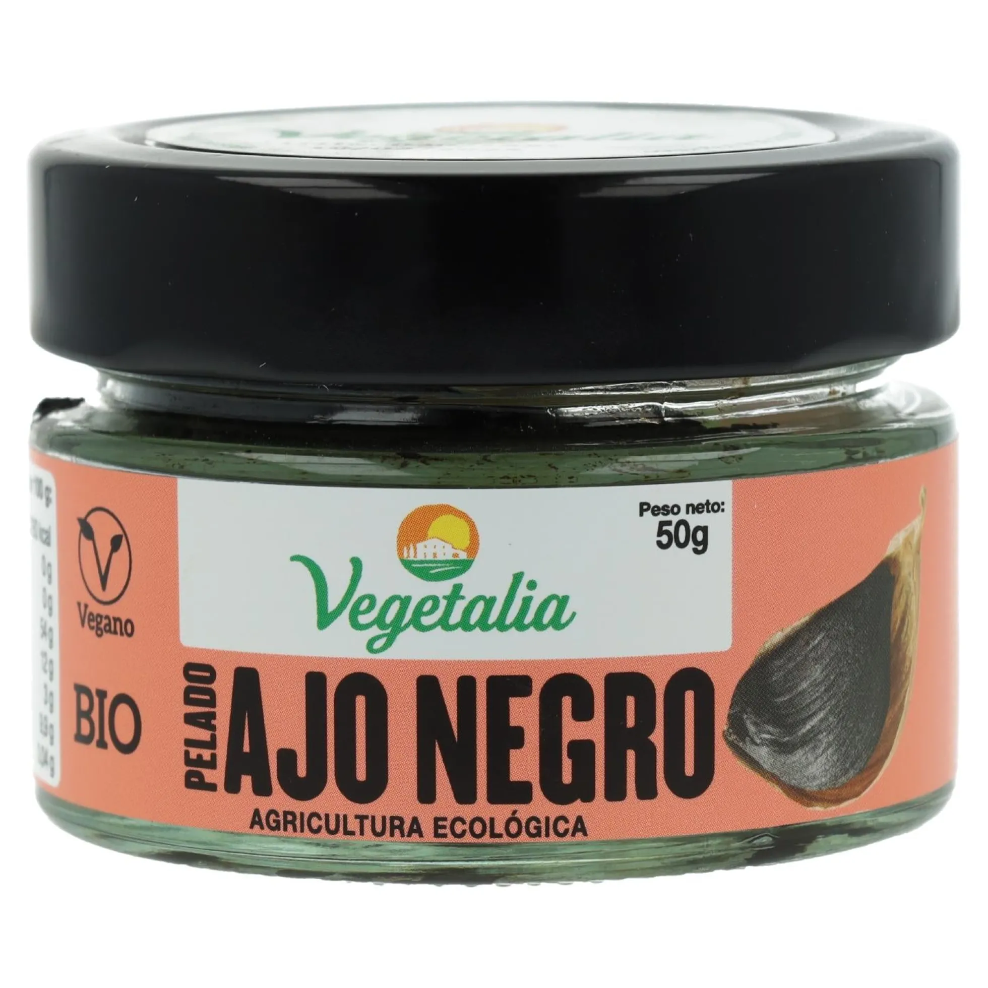 Ajo Negro pelado Vegetalia 50 g