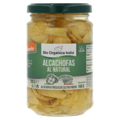 Alcachofas al Natural Demeter Bio Organica Italia 280 gr