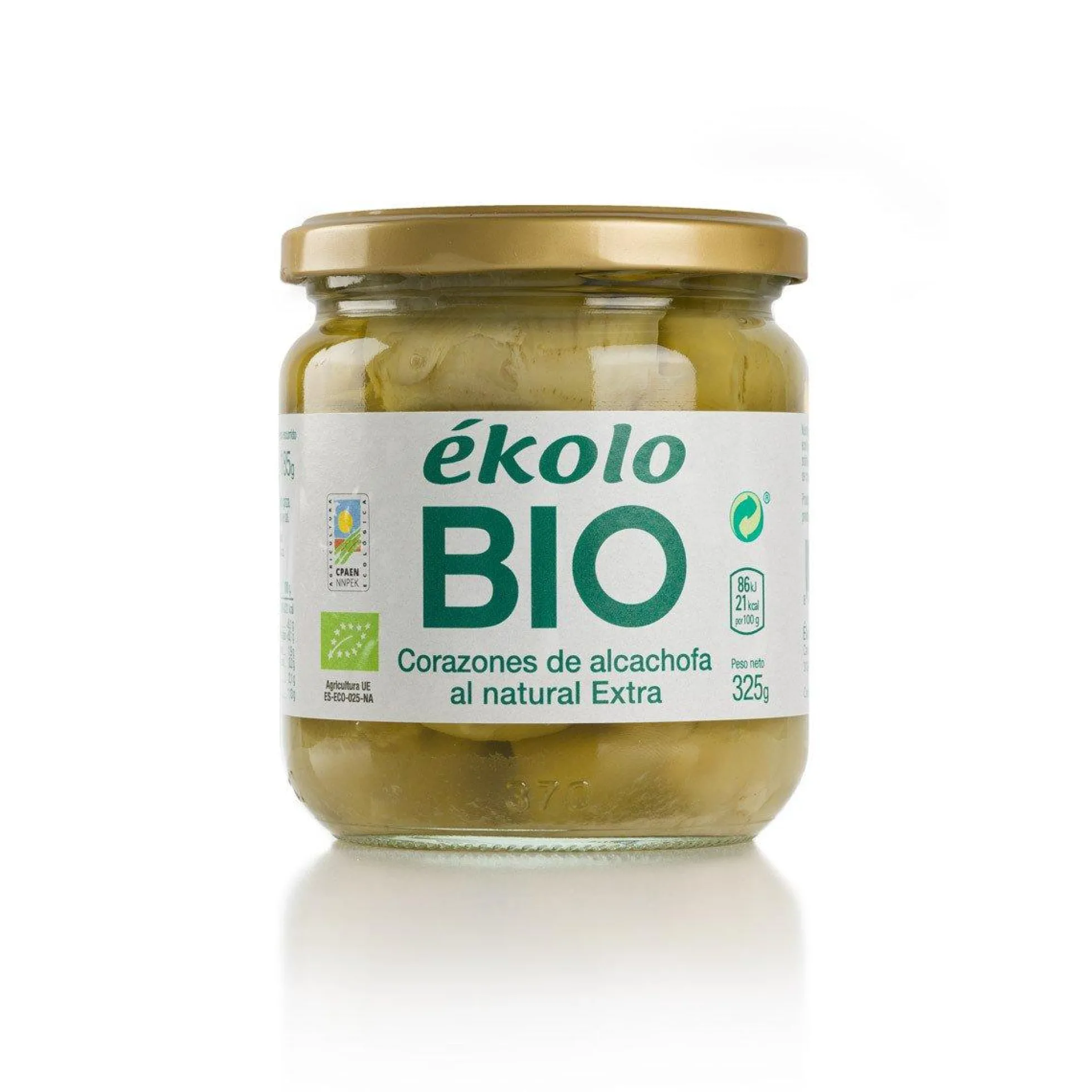 Alcachofas Ecológicas Enteras BIO Ekolo 325 g