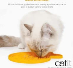 Alfombrilla para lamer con forma de pez Catit