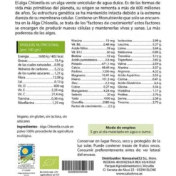Alga Chlorella en polvo ECO 125 g, Salud Viva