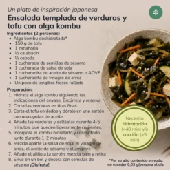 Alga Kombu copos ECO Planeta Huerto 100 g