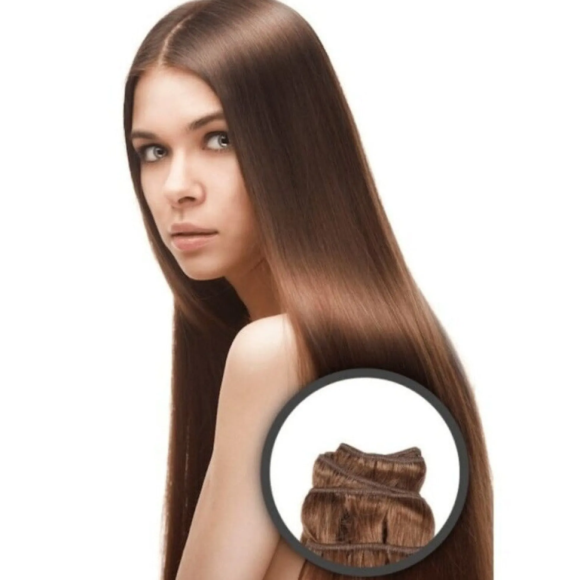 Allure Extensiones Cabello Natural 50g 2 Uds. Clips P16/613