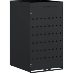 Almacenamiento Para Contenedor Rueda Con Techo Para Plantas Para Contenedor De 240l