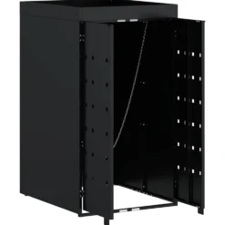 Almacenamiento Para Contenedor Rueda Con Techo Para Plantas Para Contenedor De 240l