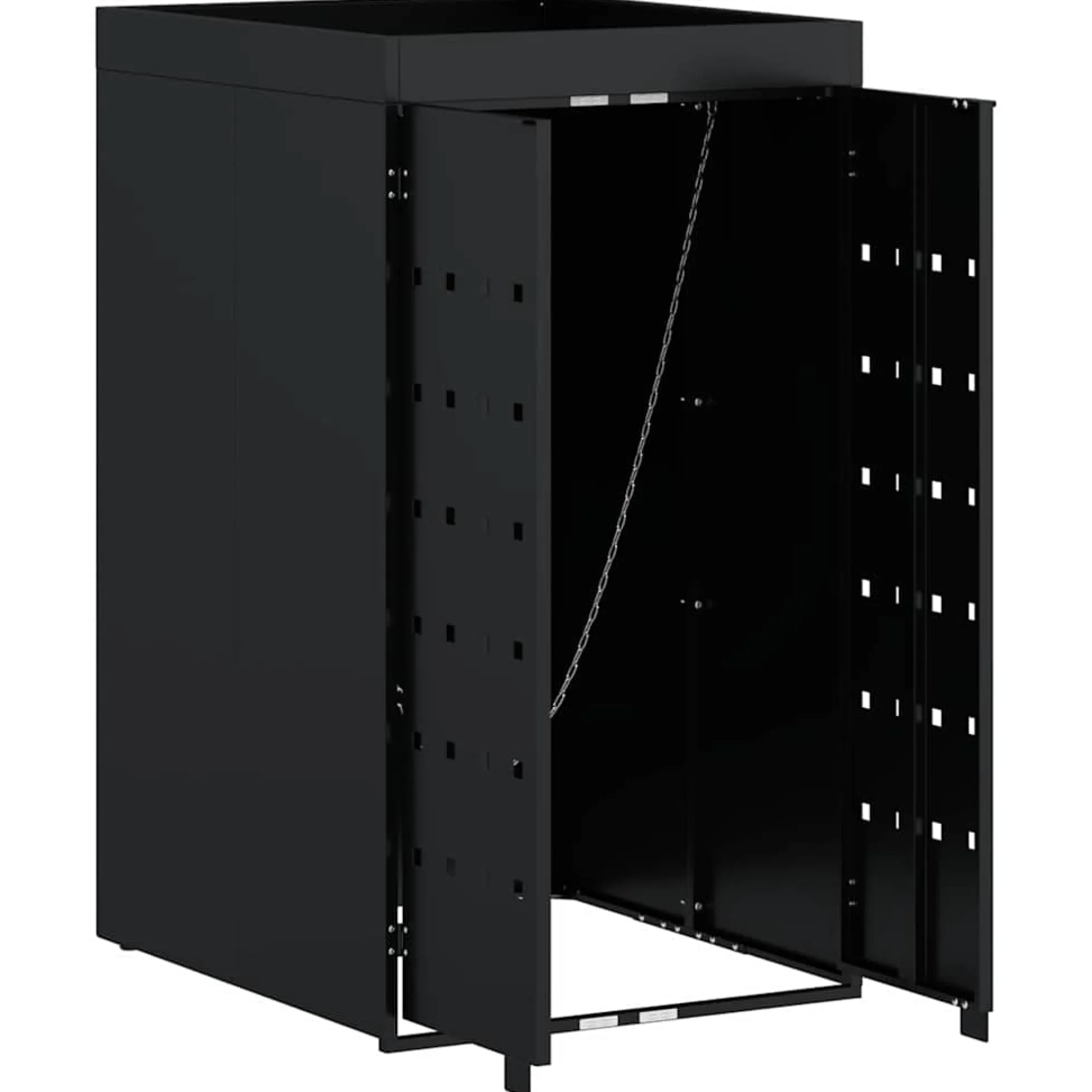 Almacenamiento Para Contenedor Rueda Con Techo Para Plantas Para Contenedor De 240l