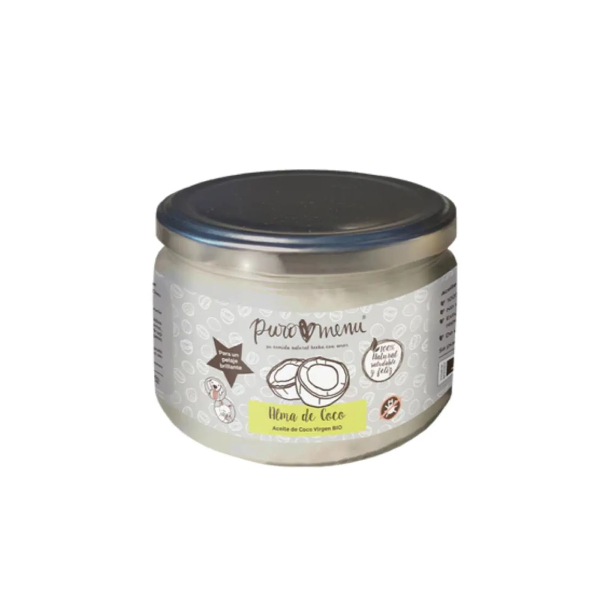 Alma de coco Aceite de coco BIO para perros y gatos 272 ml