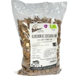 Almendra Ecológica Tostada Con Piel Bio 1 Kg