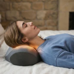 Almohada Cervical Con Calor Y Vibración – Espuma De Memoria, Masaje De Nuca Y Cervicales, Relajación, Sueño Reparador
