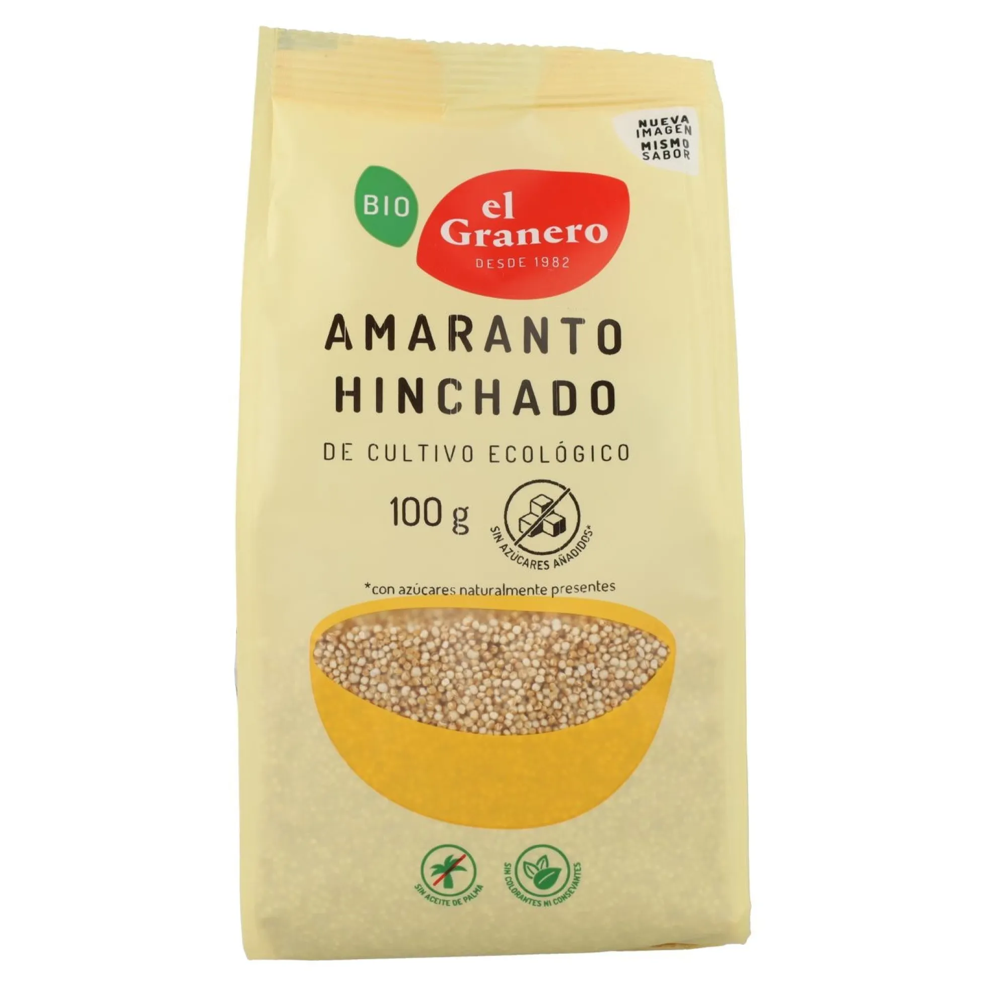 Amaranto Hinchado Bio El Granero 100 gr