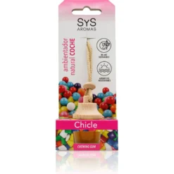 Ambientador Coche Chicle SYS Aromas Style 7 ml | Aroma Dulce y Afrutado | Alegre y Chispeante