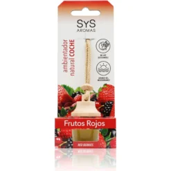 Ambientador Coche Frutos Rojos SYS Aromas Style 7 ml | Aroma Afrutado y Dulce | Jugoso y Vibrante