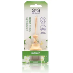 Ambientador Coche Jazmín SYS Aromas Style 7 ml | Aroma Floral y Delicado | Relajante y Elegante