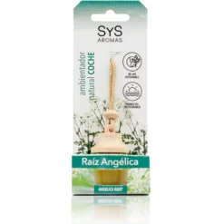 Ambientador Coche Raíz Angélica SYS Aromas Style 7 ml | Aroma Herbal y Balsámico | Fresco y Equilibrado
