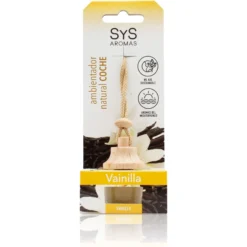 Ambientador Coche Vainilla SYS Aromas Style 7 ml | Aroma Dulce y Caramelizado | Cálido y Reconfortante