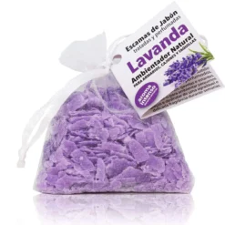 Ambientador de Armario Escamas de Jabón Lavanda SYS Aromas 25 g | Floral y Agreste | Neutraliza Malos Olores