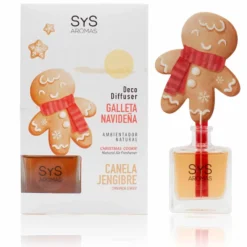 Ambientador Difusor Galleta de Navidad Canela-Jengibre Deco Diffuser SYS Aromas 90 ml | Dulce y Especiado