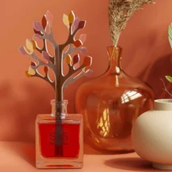 Ambientador Difusor Árbol Frutos Rojos Deco Diffuser SYS Aromas 90 ml | Afrutado y Dulce | Energizante