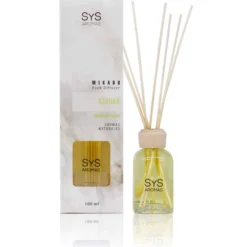 Ambientador Mikado Azahar Mármol SYS Aromas 100 ml | Floral y Mediterráneo | Calmante