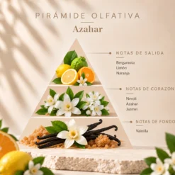 Ambientador Mikado de Azahar Origins SYS Aromas 90 ml | Aroma Floral Mediterráneo | Relajante