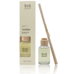 Ambientador Mikado de Azahar Origins SYS Aromas 90 ml | Aroma Floral Mediterráneo | Relajante