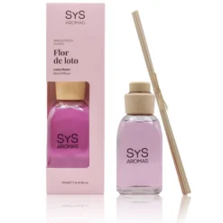 Ambientador Mikado de Flor de Loto Origins SYS Aromas 250 ml | Aroma Floral y Oriental | Relajante