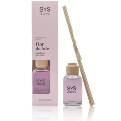 Ambientador Mikado de Flor de Loto Origins SYS Aromas 90 ml | Aroma Floral y Oriental | Relajante