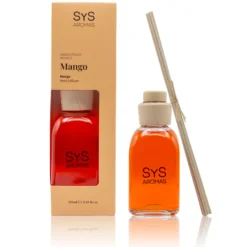 Ambientador Mikado de Mango Origins SYS Aromas 250 ml | Aroma Tropical y Afrutado | Energizante