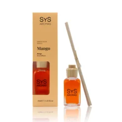 Ambientador Mikado de Mango Origins SYS Aromas 45 ml | Aroma Tropical y Afrutado | Energizante