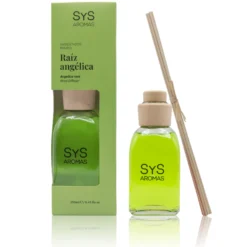 Ambientador Mikado de Raíz Angélica Origins SYS Aromas 250 ml | Aroma Herbal y Balsámico | Refrescante