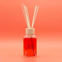 Ambientador Mikado Frutos Rojos Mármol SYS Aromas 220 ml | Aroma Afrutado y Dulce | Estimulante