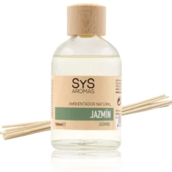 Ambientador Mikado Jazmín SYS Aromas 100 ml | Aroma Floral y Delicado | Relajante y Elegante