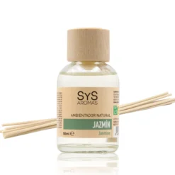 Ambientador Mikado Jazmín SYS Aromas 50 ml | Aroma Floral y Delicado | Relajante y Elegante