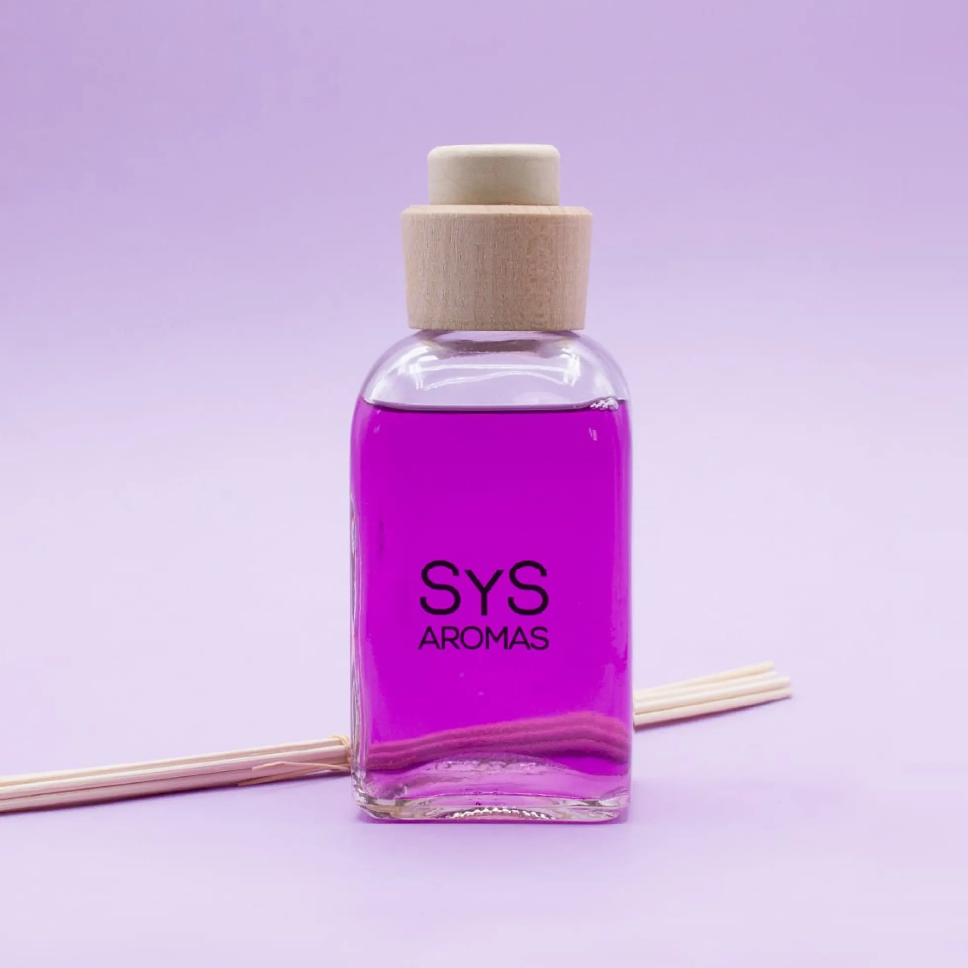 Ambientador Mikado Lavanda Mármol SYS Aromas 220 ml | Aroma Floral y Agreste | Relajante