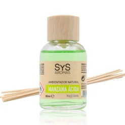 Ambientador Mikado Manzana Ácida SYS Aromas 50 ml | Aroma Afrutado y Ácido | Refrescante