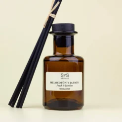 Ambientador Mikado Melocotón y Jazmín SYS Aromas 100 ml | Colección 1991 | Aroma Dulce y Afrutado | Relajante