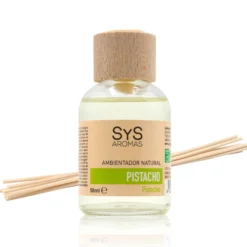 Ambientador Mikado Pistacho SYS Aromas 50 ml | Aroma Dulce y Gourmand | Cálido y Envolvente