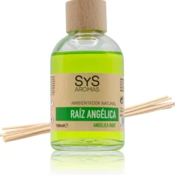 Ambientador Mikado Raíz Angélica SYS Aromas 100 ml | Aroma Herbal y Balsámico | Refrescante